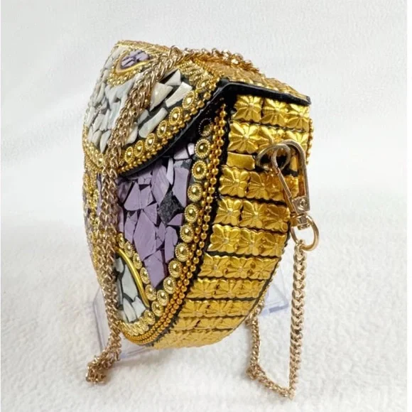 RAMLA Beverly Hills Mosaic Bag - NEW - Picture 4 of 8